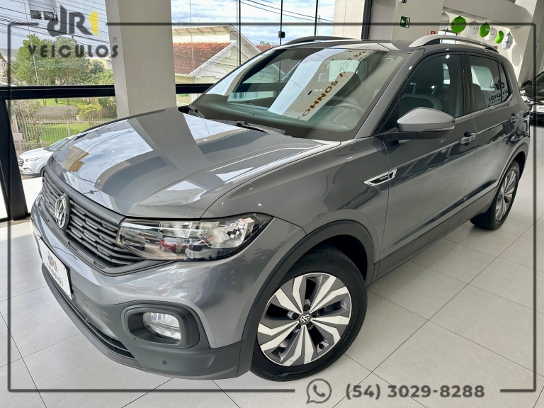 VOLKSWAGEN - T-CROSS - 2019/2020 - Cinza - R$ 110.900,00