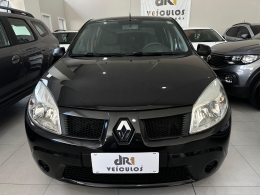 RENAULT - SANDERO - 2009/2010 - Preta - R$ 27.800,00